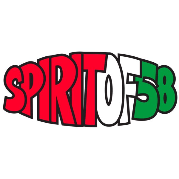 so58 red white green text dtf Thumbnail